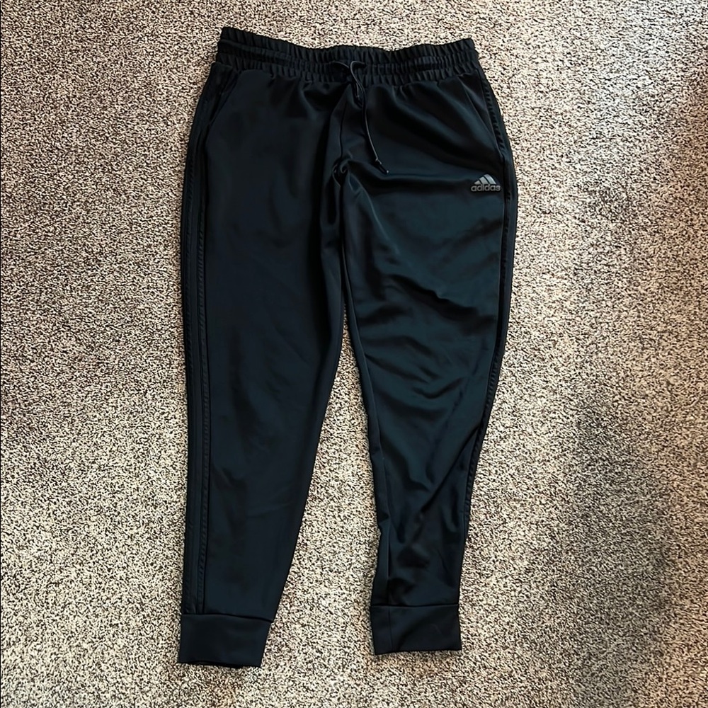 Adidas Womens Black Jogger Pants